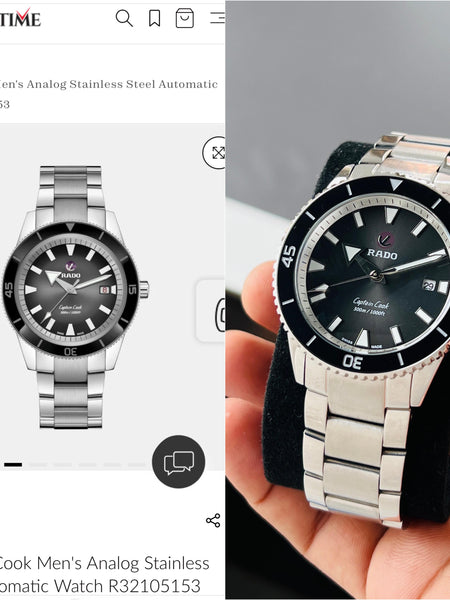 Ra.do captain cook automatic