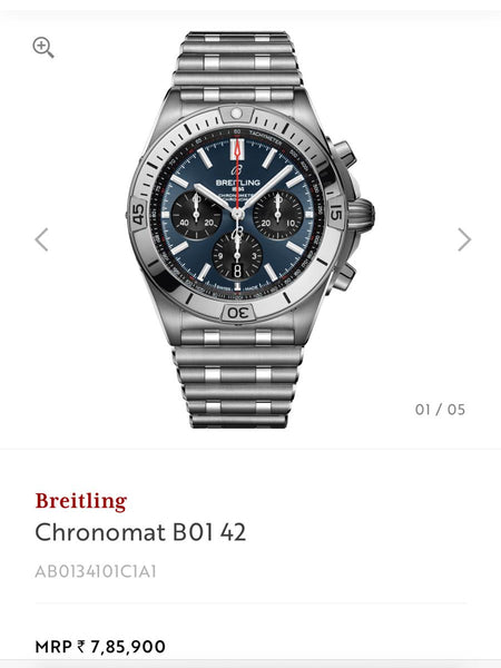 Breitli.ng chro.nomat quartz
