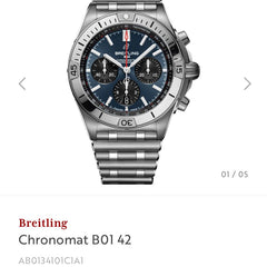 Breitli.ng chro.nomat quartz