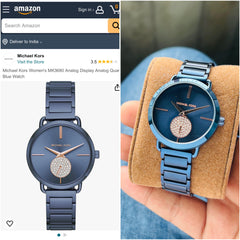 Micha.el Kors portio blue quartz