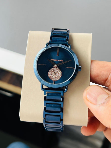 Micha.el Kors portio blue quartz