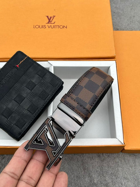 Lou.is Vuit.ton wallet + belt