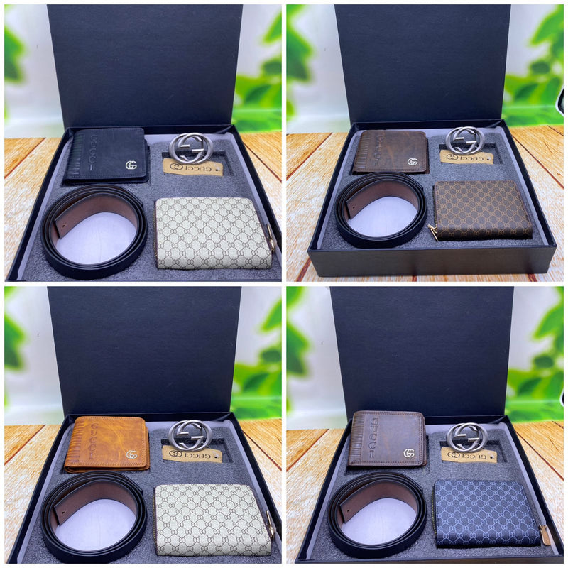 Guc.ci wallet + belt + card holder