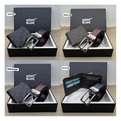 Mon.t blanc belt + wallet