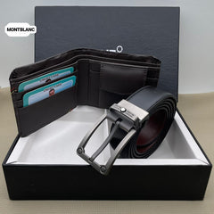Mon.t blanc belt + wallet