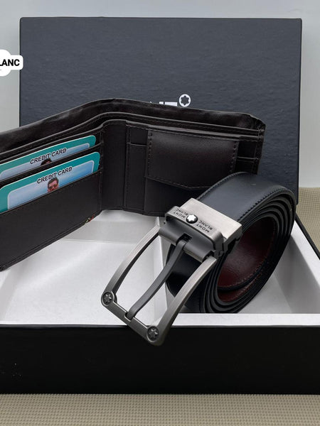 Mon.t blanc belt + wallet