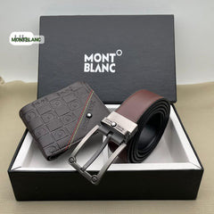 Mon.t blanc belt + wallet