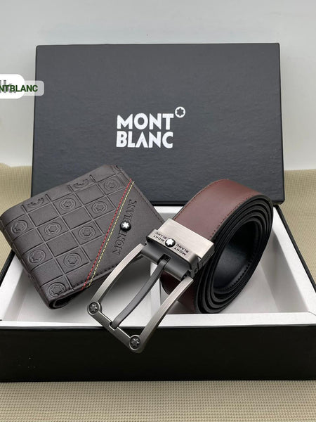 Mon.t blanc belt + wallet