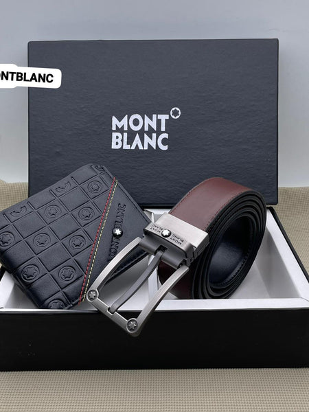 Mon.t blanc belt + wallet