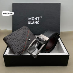 Mon.t blanc belt + wallet