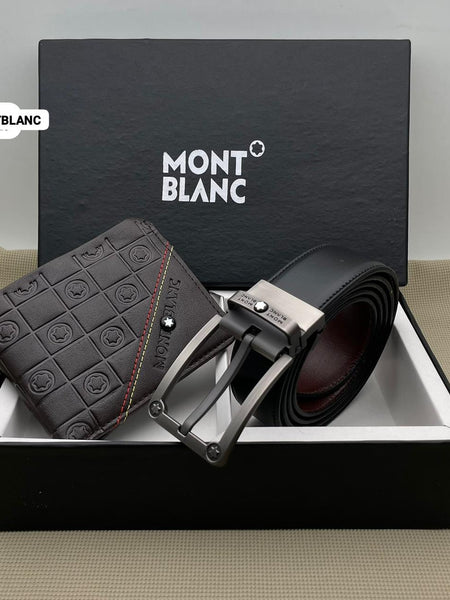 Mon.t blanc belt + wallet
