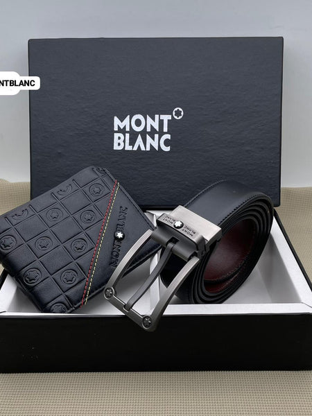 Mon.t blanc belt + wallet