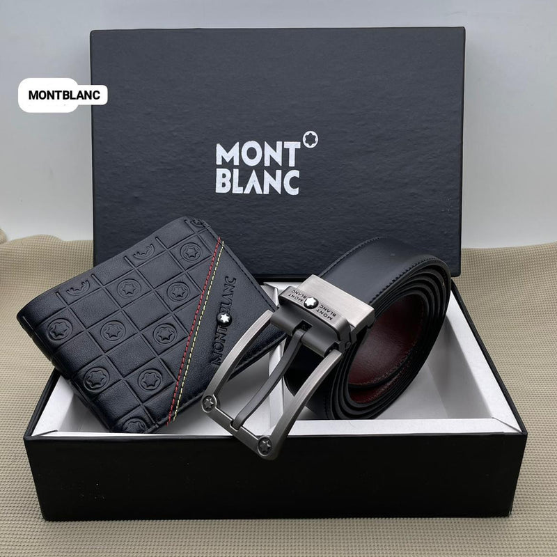 Mon.t blanc belt + wallet