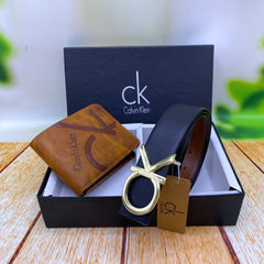Ca.lvin K.lein belt + wallet