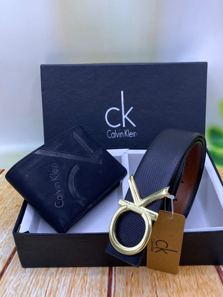 Ca.lvin K.lein belt + wallet