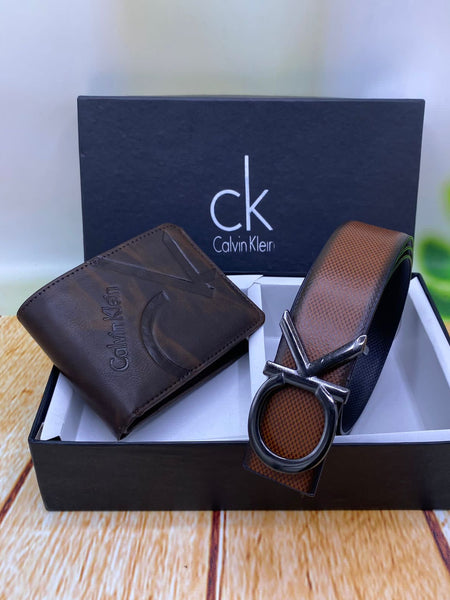 Ca.lvin K.lein belt + wallet