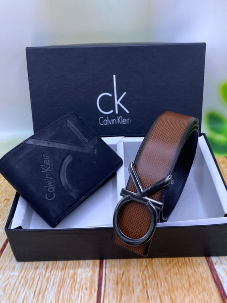 Ca.lvin K.lein belt + wallet