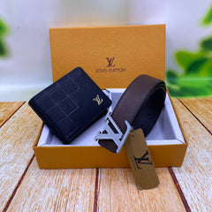 Lo.uis Vui.tton belt+ wallet