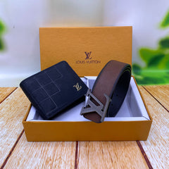 Lo.uis Vui.tton belt+ wallet