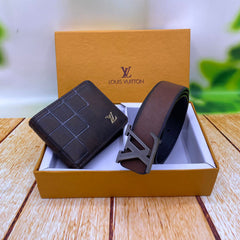 Lo.uis Vui.tton belt+ wallet