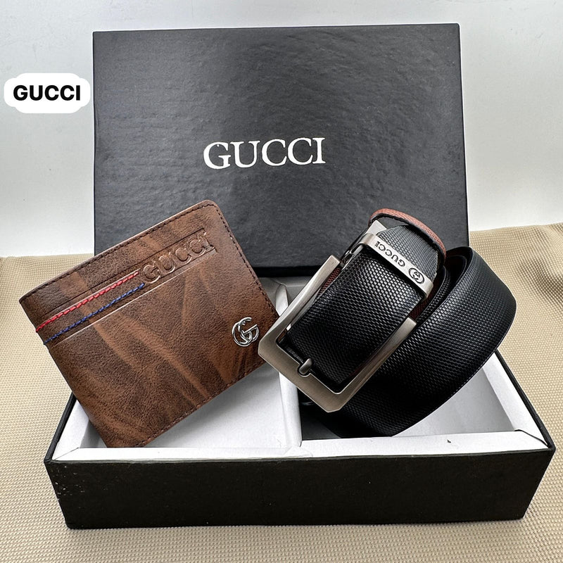 Guc.ci belt + wallet