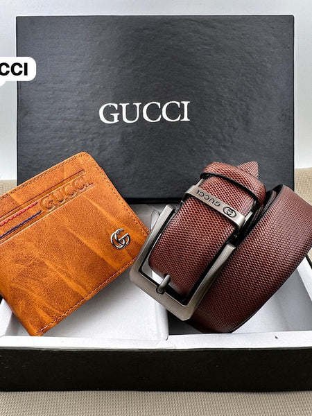 Guc.ci belt + wallet