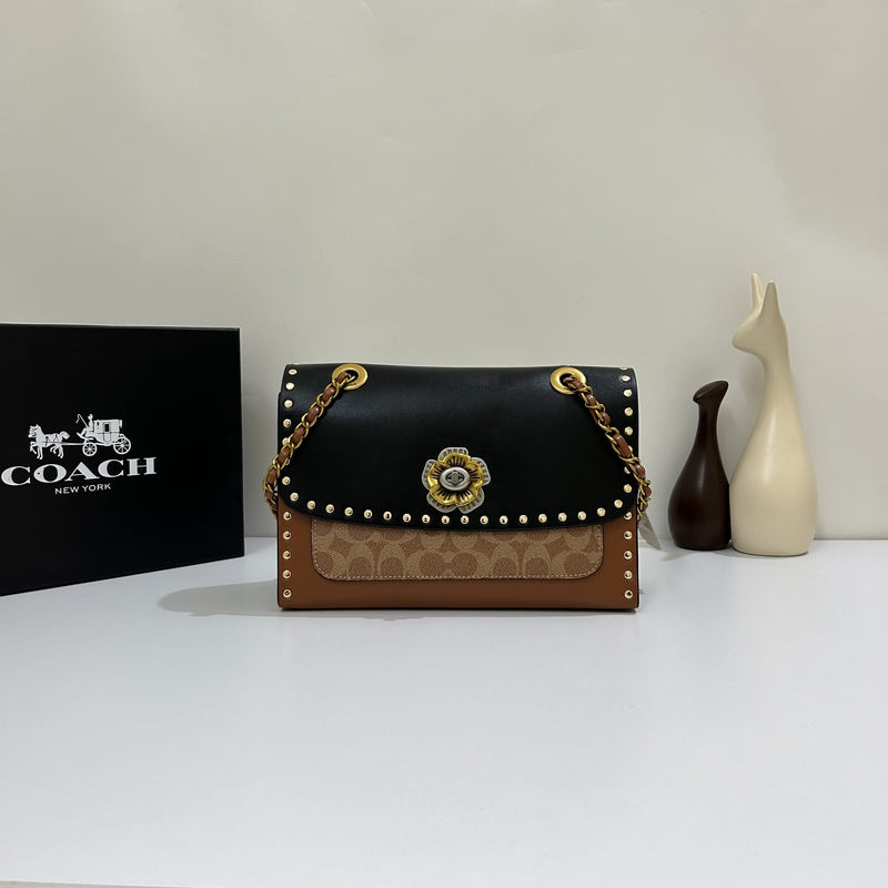 Co.ach Parker vivet handbag