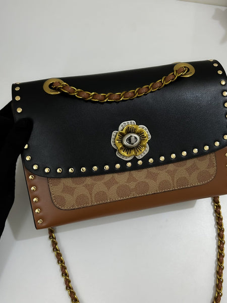 Co.ach Parker vivet handbag