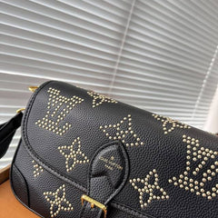 LO.UIS VUI.TTON DIANE STUDDED EDITION SHOULDER BAG CUM CROSSBODY