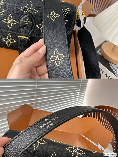 LO.UIS VUI.TTON DIANE STUDDED EDITION SHOULDER BAG CUM CROSSBODY