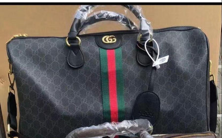 Gu.cci unisex duffle bag
