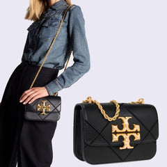 Tor.y Bur.ch diamond quilt shoulder bag