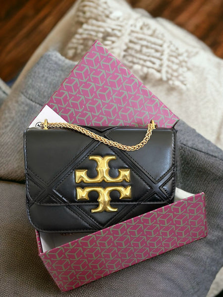 Tor.y Bur.ch diamond quilt shoulder bag