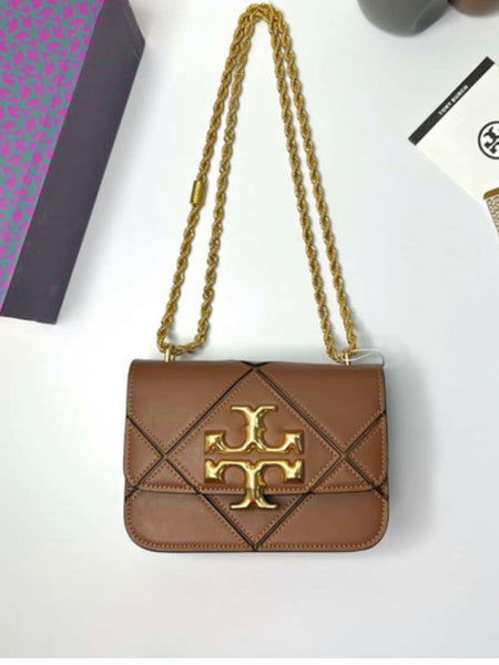 Tor.y Bur.ch diamond quilt shoulder bag