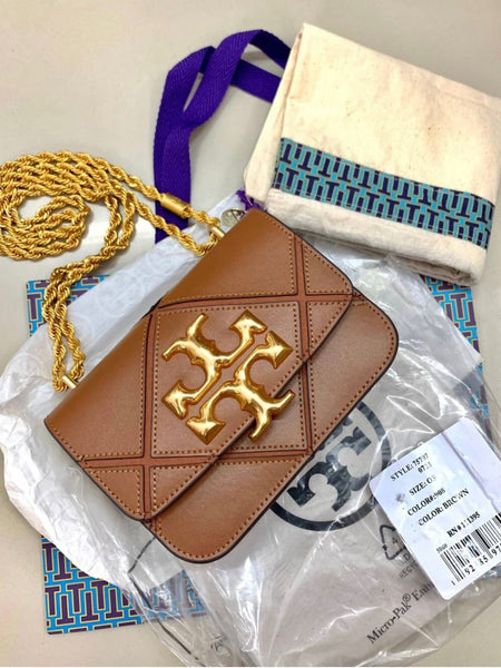 Tor.y Bur.ch diamond quilt shoulder bag