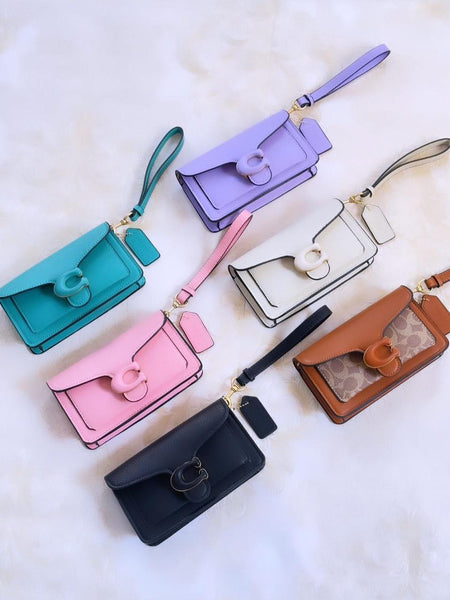 CO.ACH TABBY WRISTLET CUM SHOULDER BAG