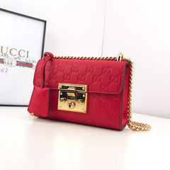 Guc.ci pad lock sling bag