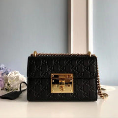 Guc.ci pad lock sling bag