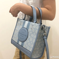 Co.ach field 30 tote bag