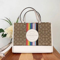 Co.ach field 30 tote bag