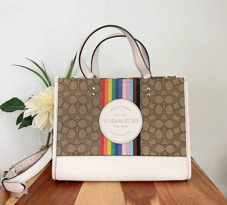 Co.ach field 30 tote bag