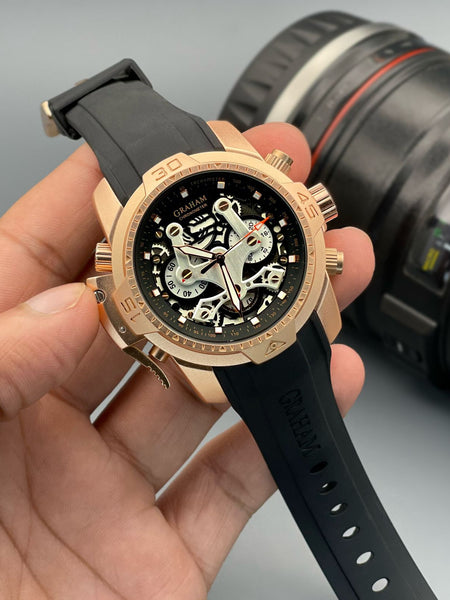 Grah.am chrono fighter quartz