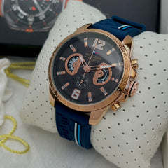 Tom.my Hilfi.ger fibre belt quartz
