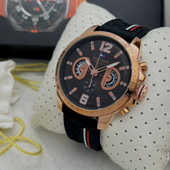 Tom.my Hilfi.ger fibre belt quartz