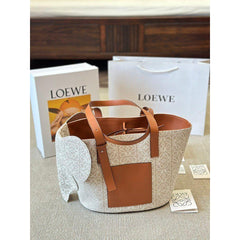 LOE.WE ANAG.RAM ELEPHANT JACQUARD BAG