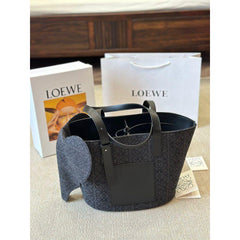 LOE.WE ANAG.RAM ELEPHANT JACQUARD BAG