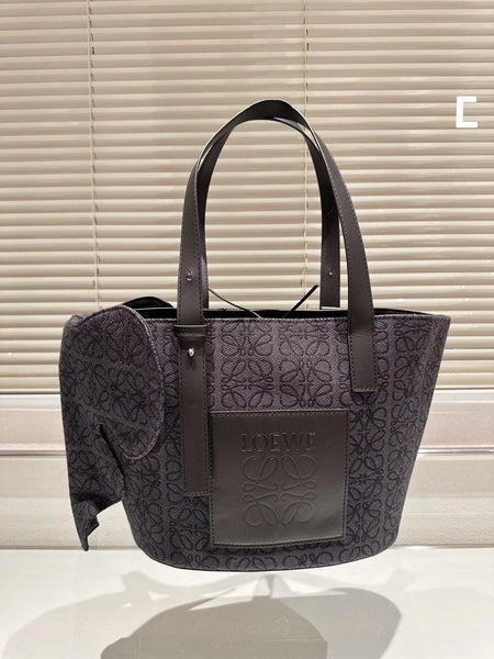 LOE.WE ANAG.RAM ELEPHANT JACQUARD BAG