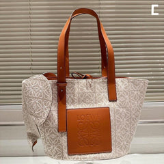 LOE.WE ANAG.RAM ELEPHANT JACQUARD BAG