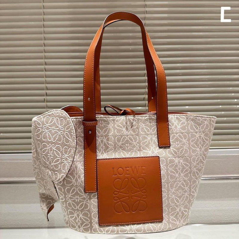 LOE.WE ANAG.RAM ELEPHANT JACQUARD BAG