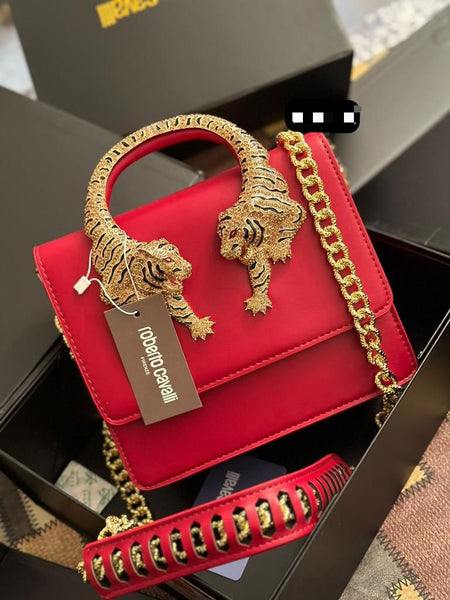 R0BERTO CAVALLI ROAR SLING CUM HANDBAG